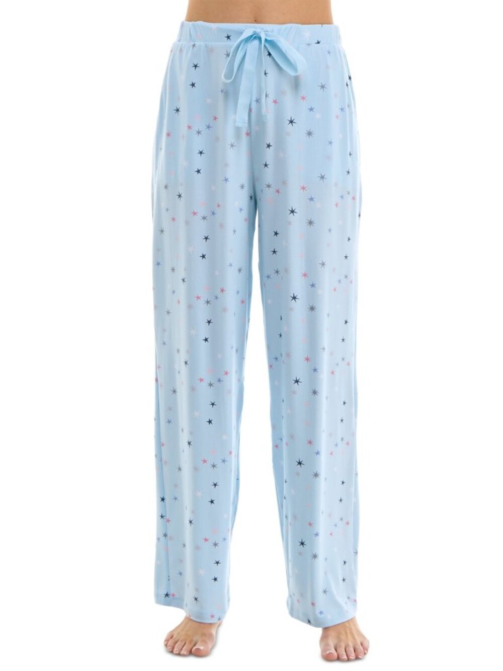 #2011 Roudelain Women's Printed Drawstring Pajama Pants - Chloe Sparkling Stars